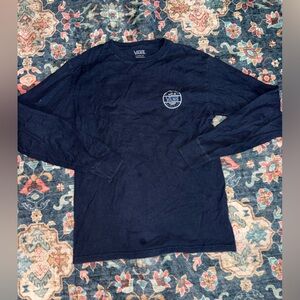 Vans Navy Long Sleeve T-Shirt Men’s Small